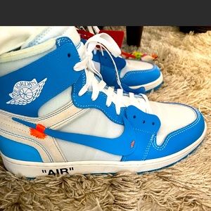 Jordan 1 Virgil Abloh Off-White UNC Blue.